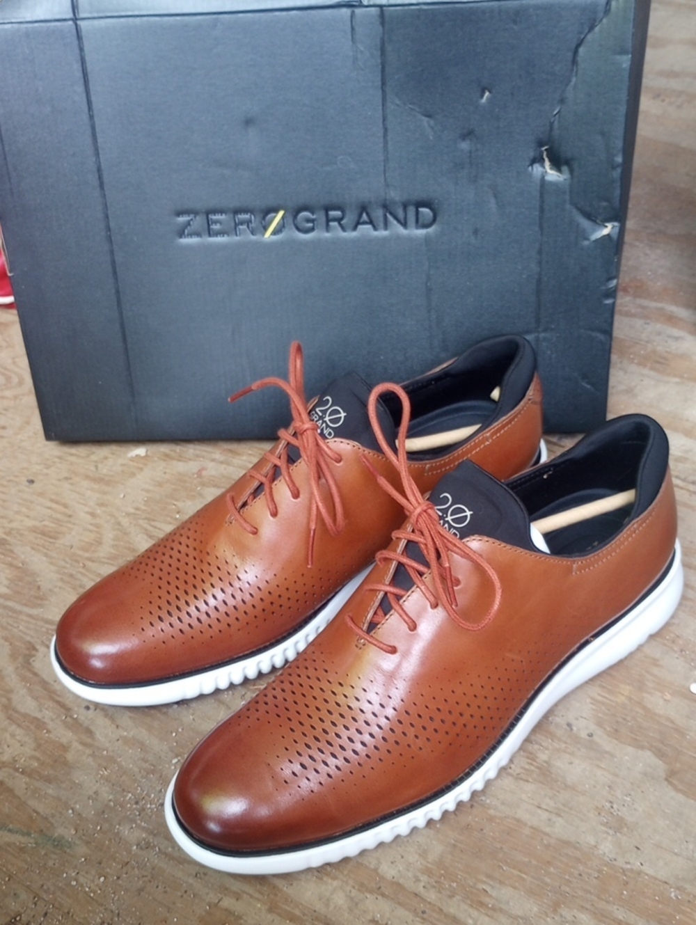 Cole haan Oxfords British Tan, Size 12 Mens